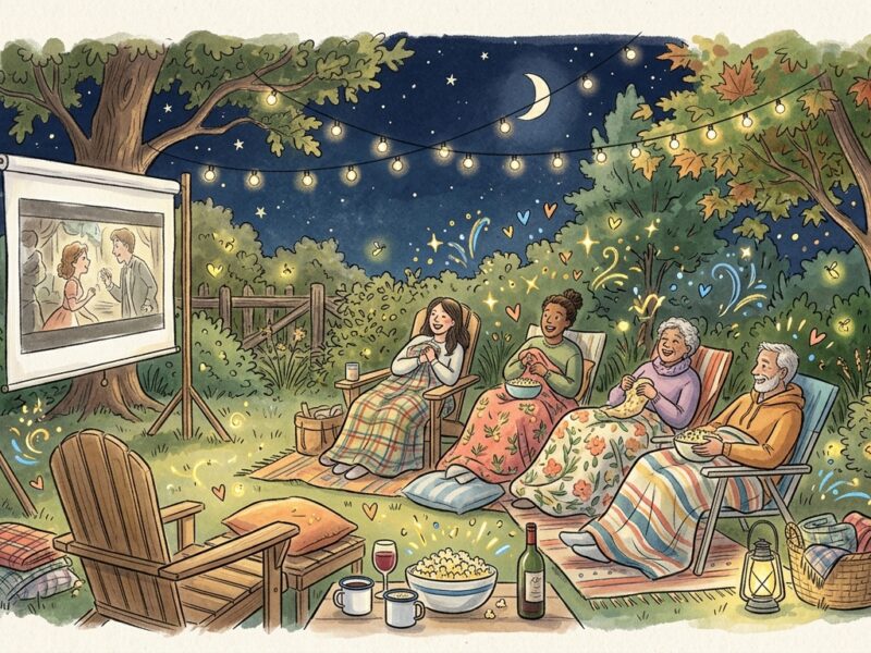 Backyard Movie Night: How to Host an Outdoor Film Party