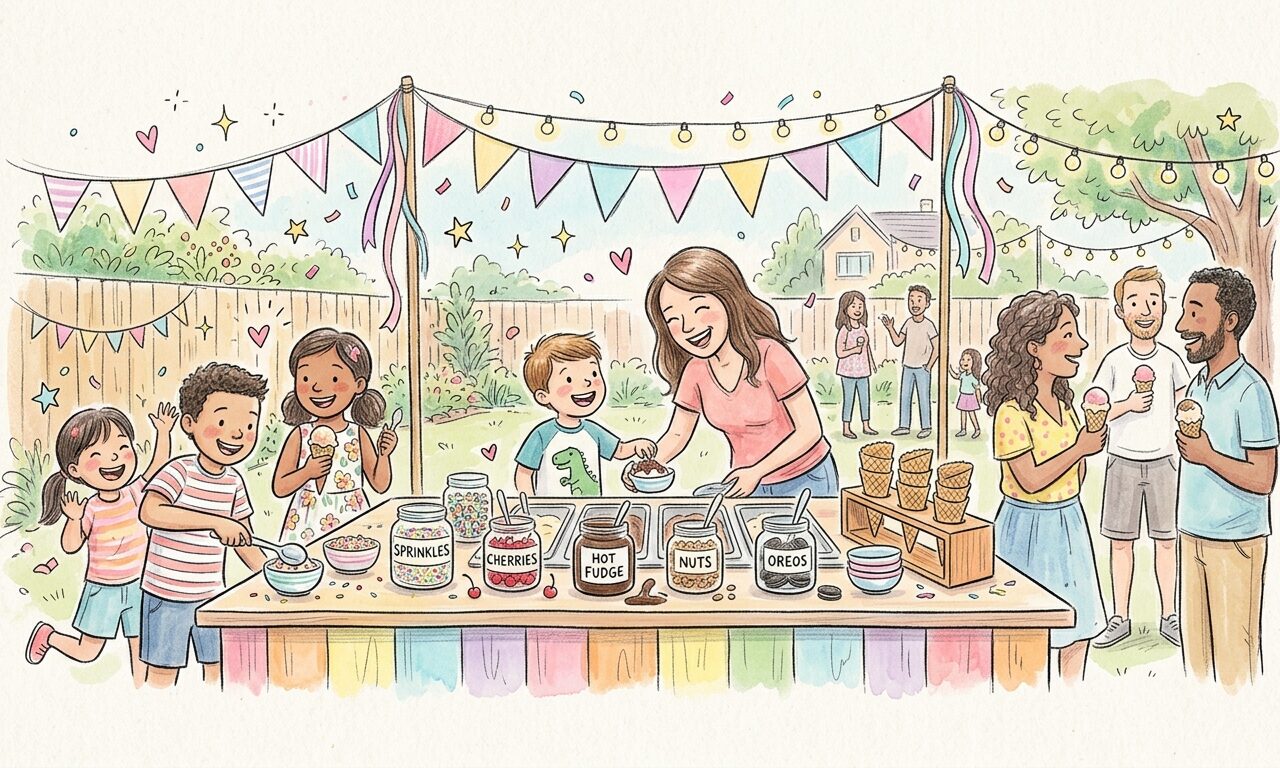 Ice Cream Social Party Ideas