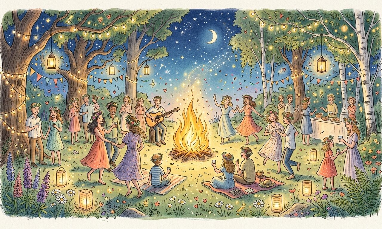 Summer Solstice & Midsummer Party Ideas