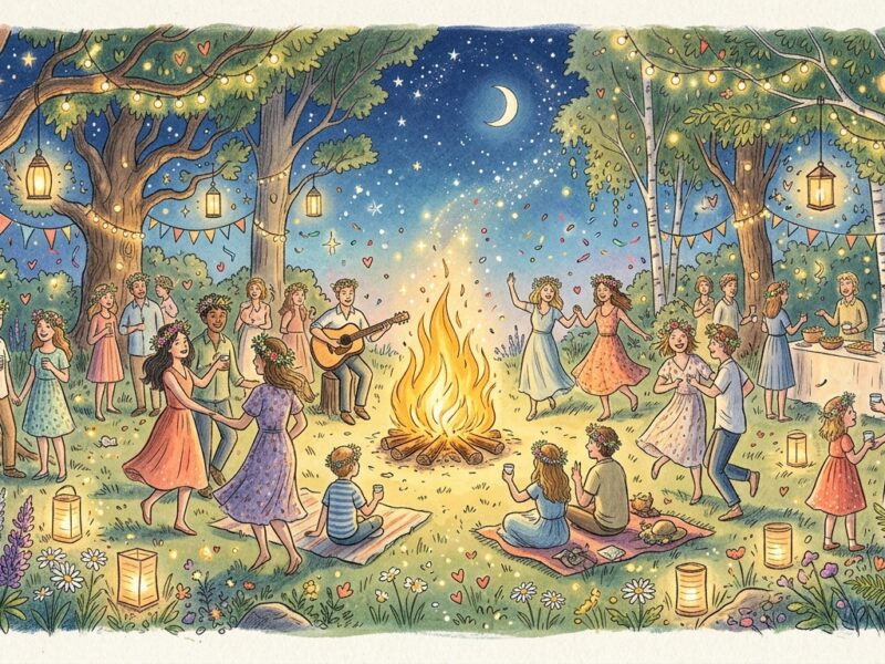 Summer Solstice & Midsummer Party Ideas