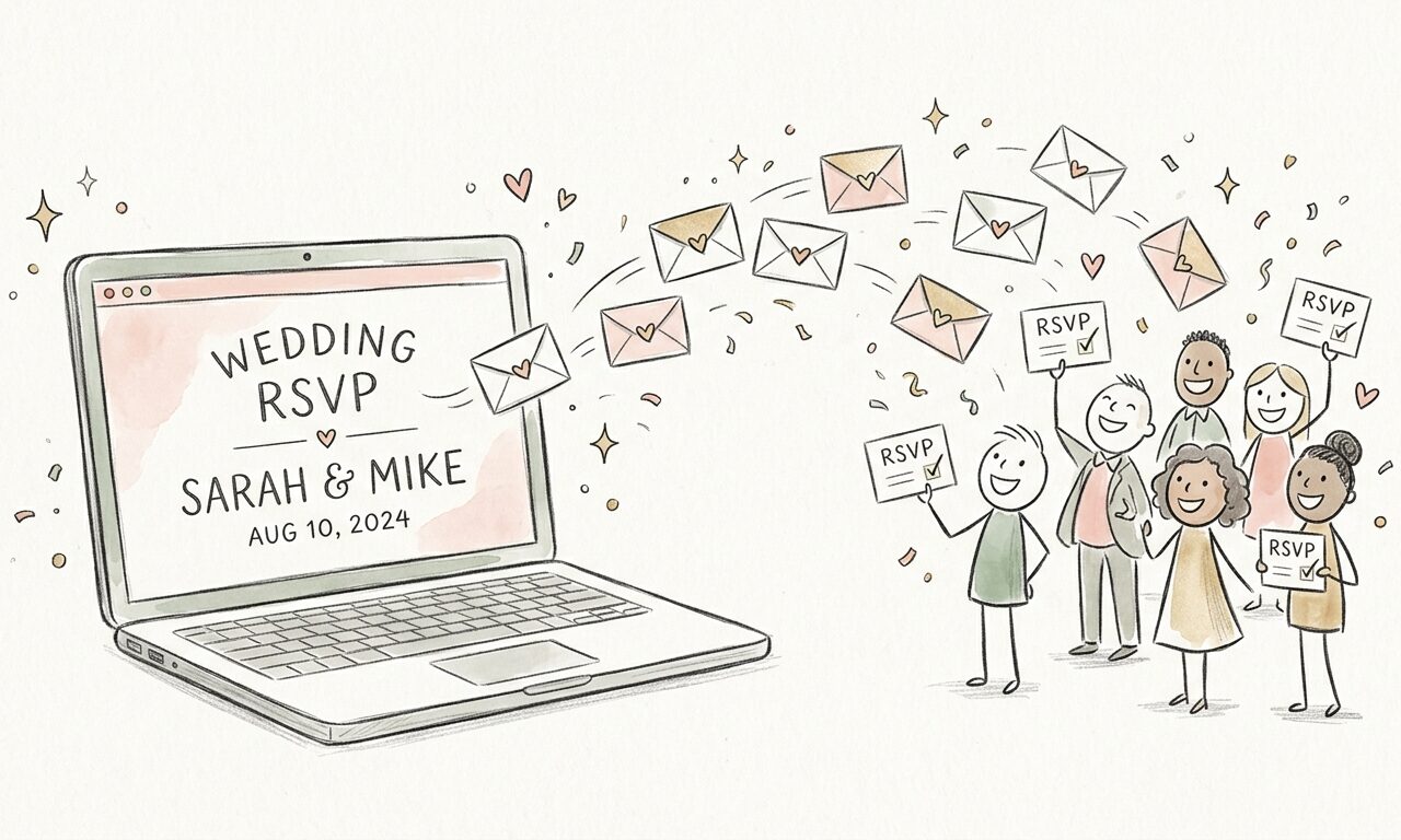 How to Use Mixily for Your Wedding (Free Invitations + RSVP Tracking)