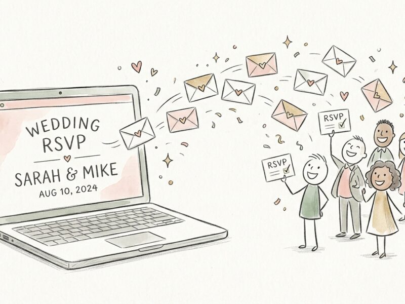 How to Use Mixily for Your Wedding (Free Invitations + RSVP Tracking)