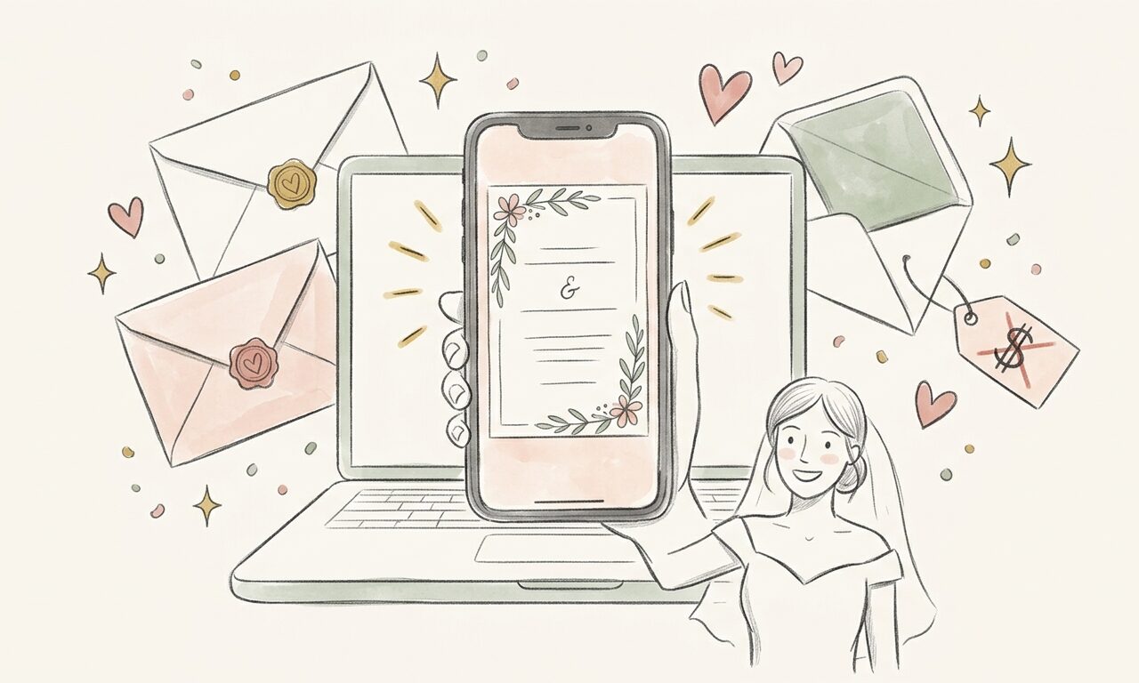 Paperless Post Alternatives for Weddings (Ranked by What’s Actually Free)