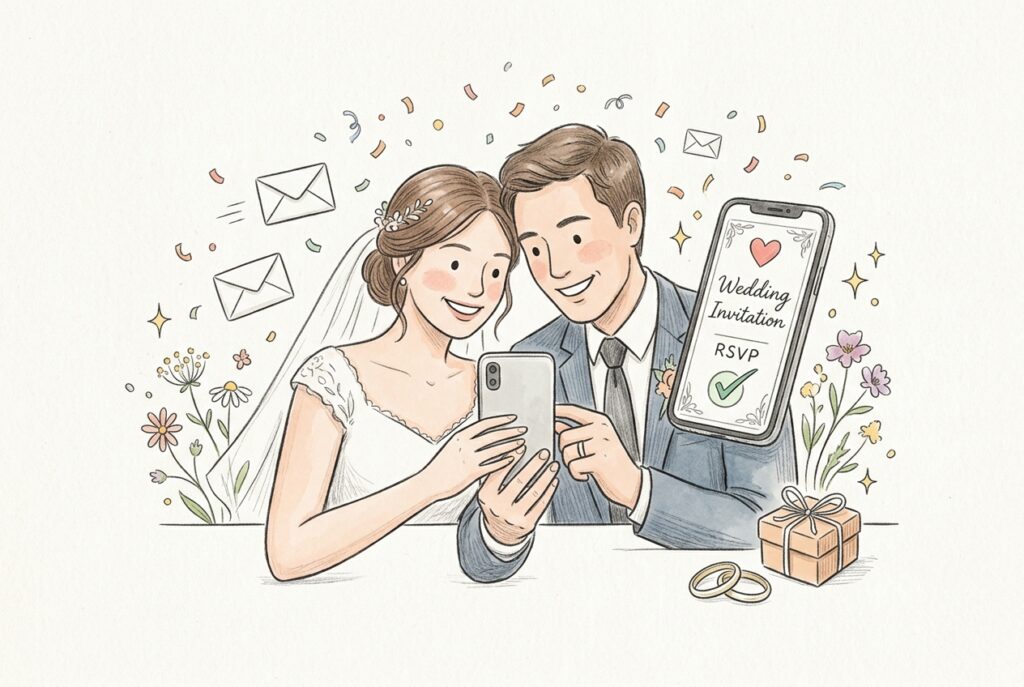 Free Digital Wedding Invitations: 6 Options Compared (With RSVP Tracking)