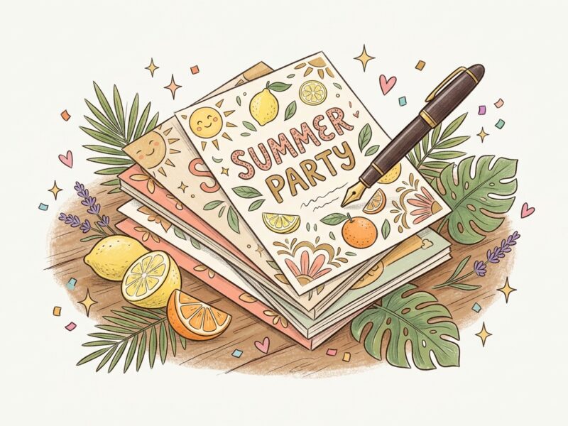 Summer Party Invitation Wording: BBQ, Pool & Picnic