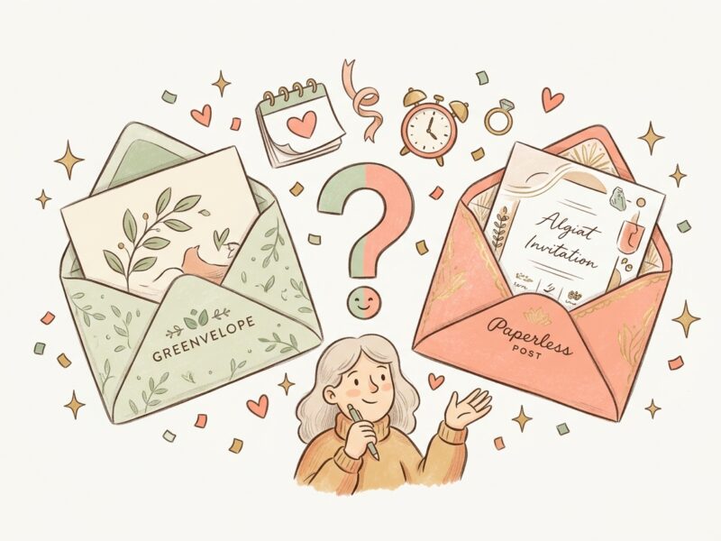 Greenvelope vs Paperless Post: Which Is Better for Your Event?
