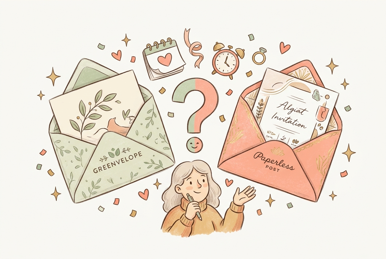 Greenvelope vs Paperless Post: Which Is Better for Your Event?