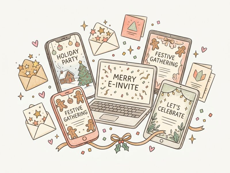 Digital Holiday Party Invitations: Best Sites Compared