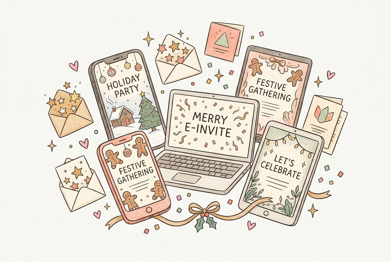 Digital Holiday Party Invitations: Best Sites Compared