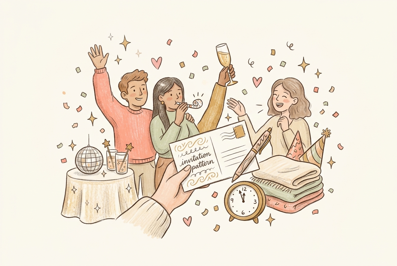 New Year’s Eve Party Invitation Wording: Examples You Can Copy