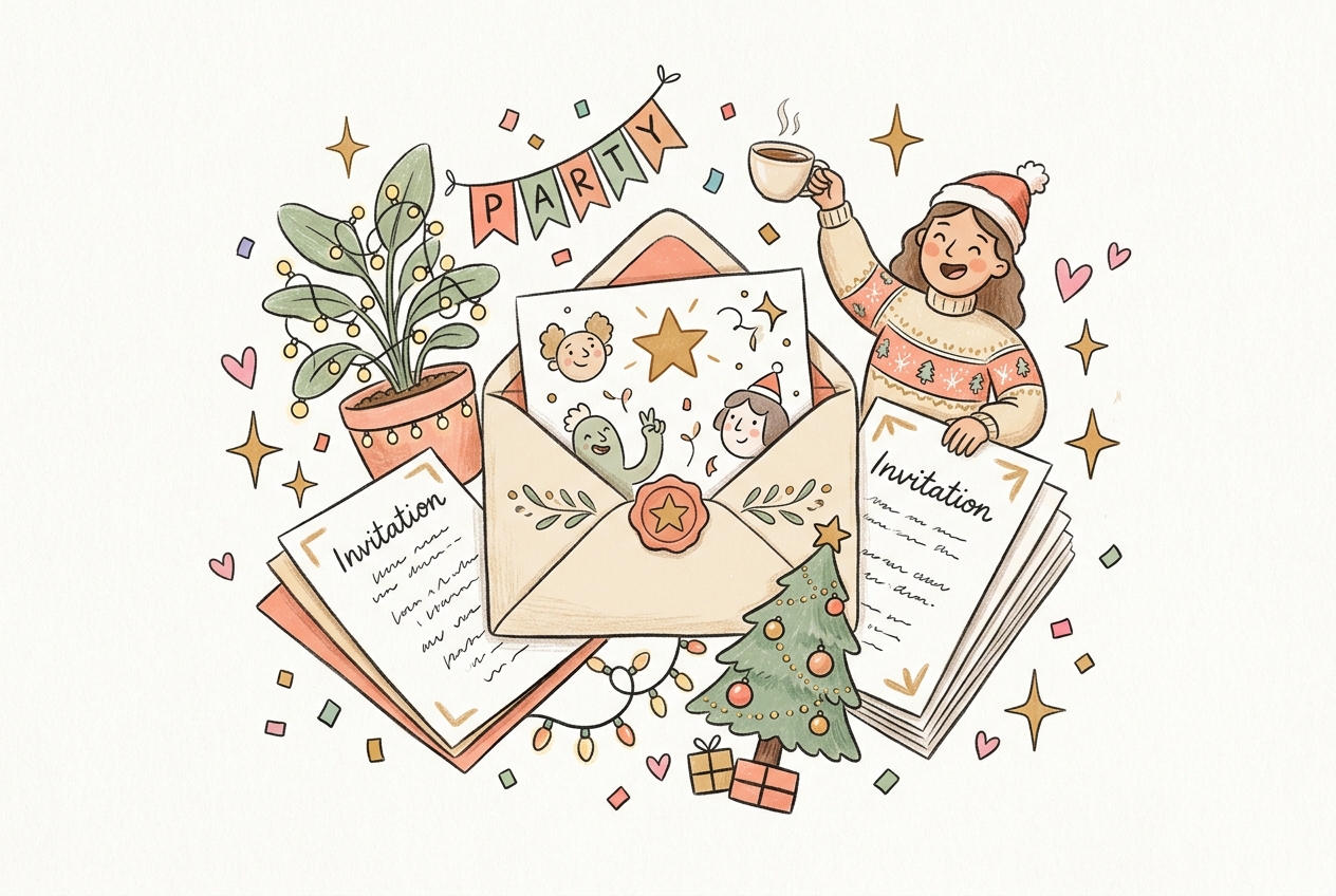 Office Holiday Party Invitation Wording: Examples You Can Copy