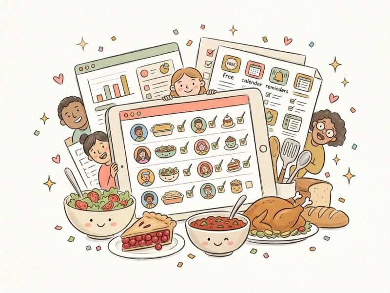 Potluck Signup Sheet Online: The Best Free Tools Compared