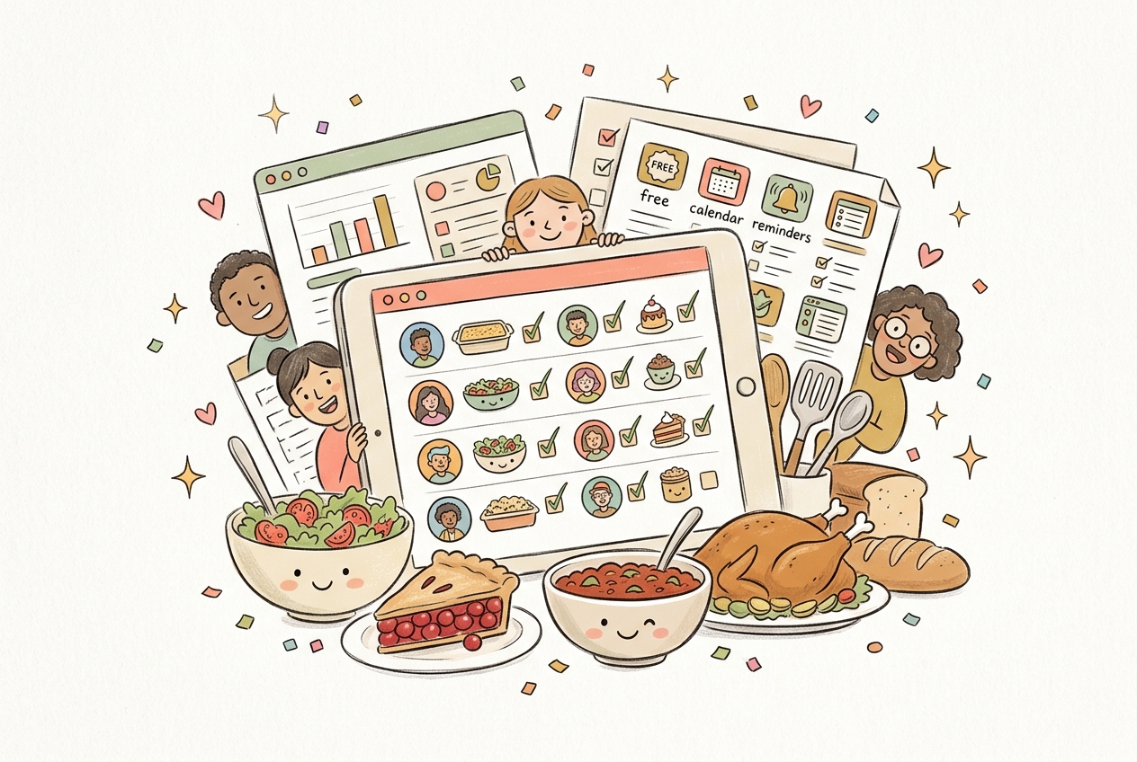 Potluck Signup Sheet Online: The Best Free Tools Compared